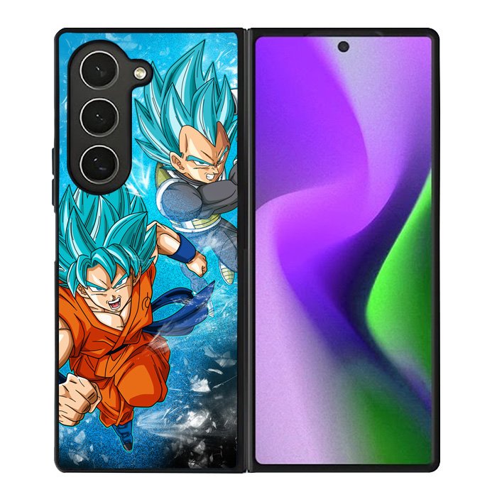 Vegeta And Goku Dragon Ball Samsung Galaxy Z Fold 6 Case