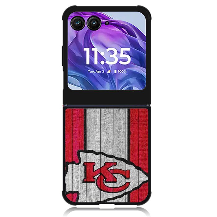 Logo kansas city chiefs Motorola Moto Razr Plus 2024 , Moto Razr+ 2024 Case