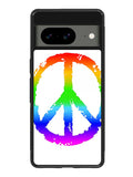 60S Peace Sign Logo Google Pixel 8a Case