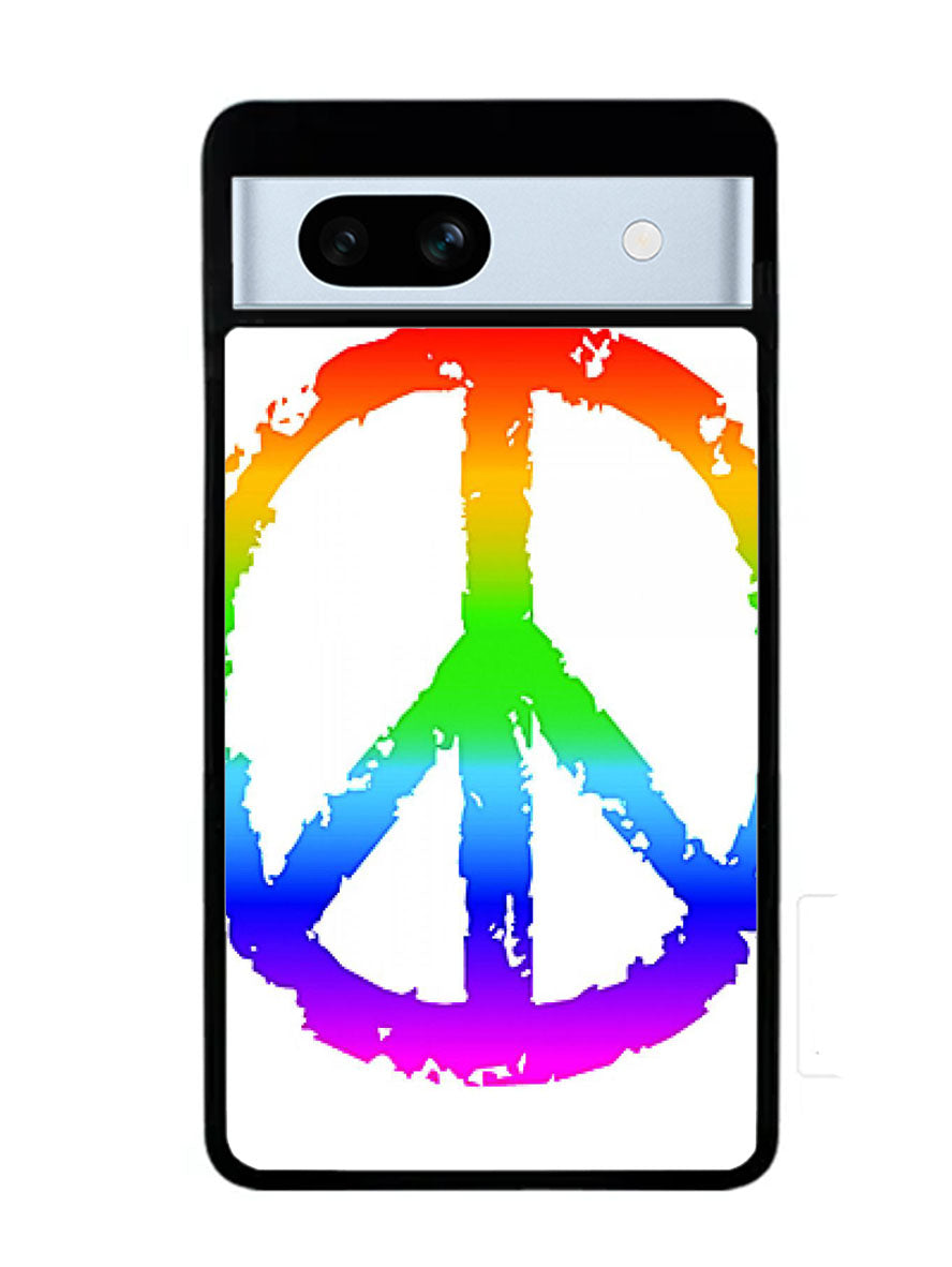 60S Peace Sign Logo Google Pixel 7A Case