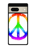 60S Peace Sign Logo Google Pixel 7 Case