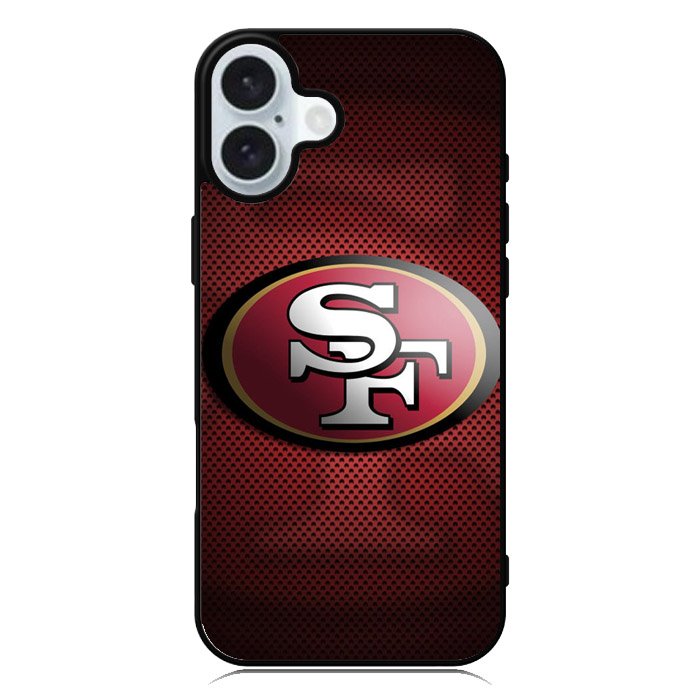 49ers logo 1st iPhone 16 Plus Case