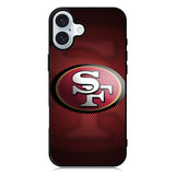 49ers logo 1st iPhone 16 Case