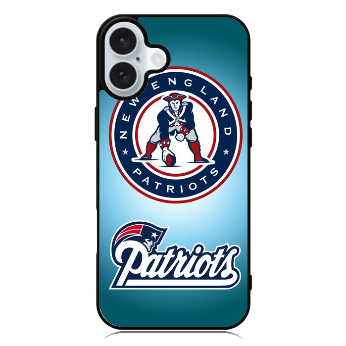 New England Patriots Logo 6th iPhone 16 Plus Case