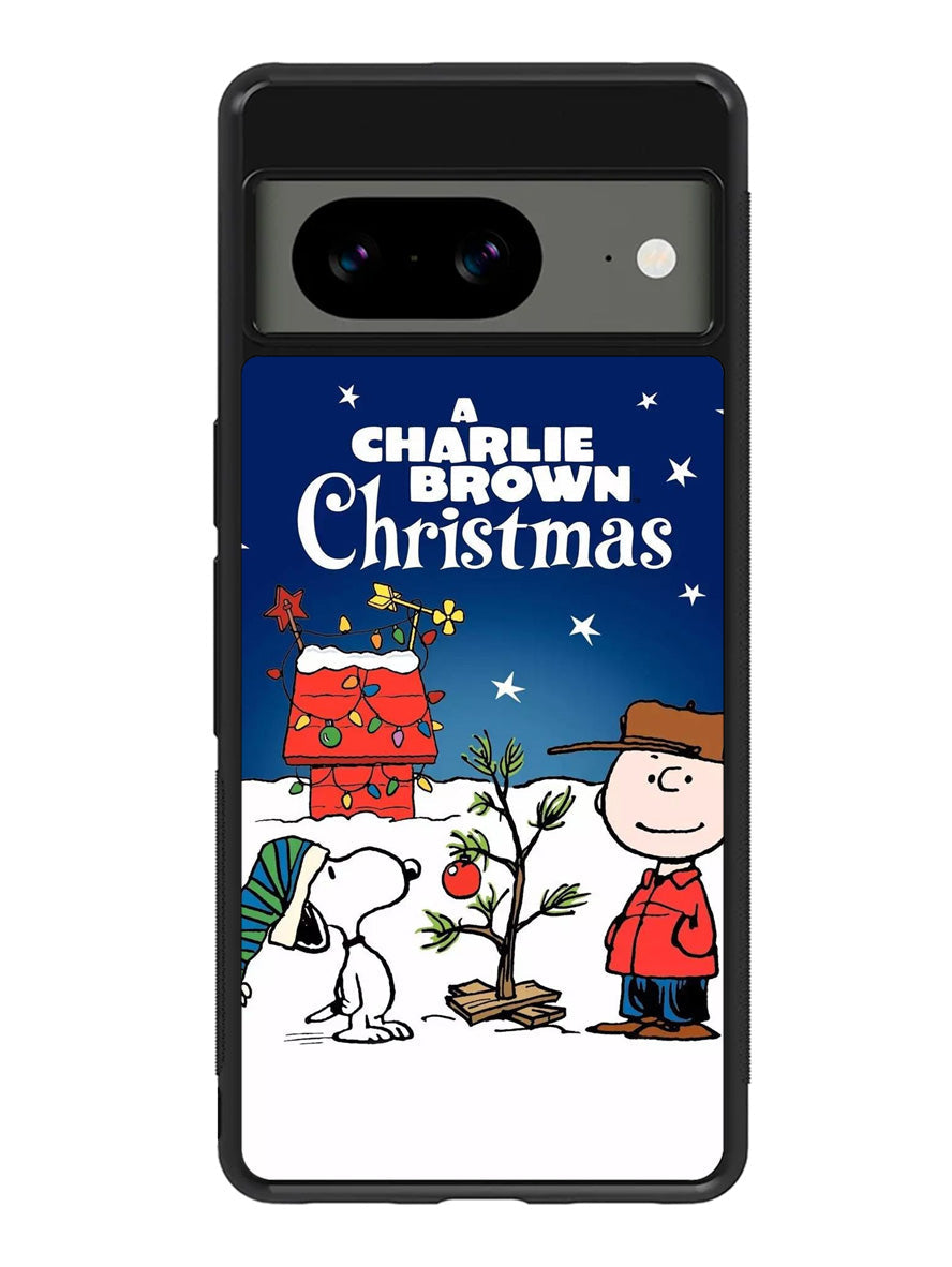 A Charlie Brown Peanuts Christmas Cartoon Google Pixel 8a Case