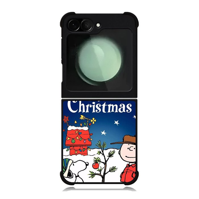 A Charlie Brown Peanuts Christmas Cartoon Samsung Galaxy Z Flip 6 Case