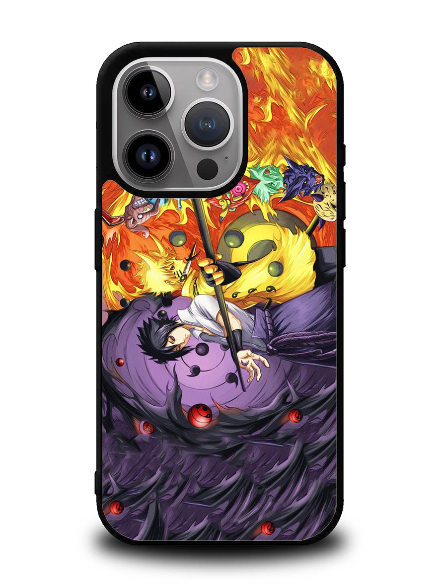 Naruto Sasuke Anime iPhone 16 Pro Case