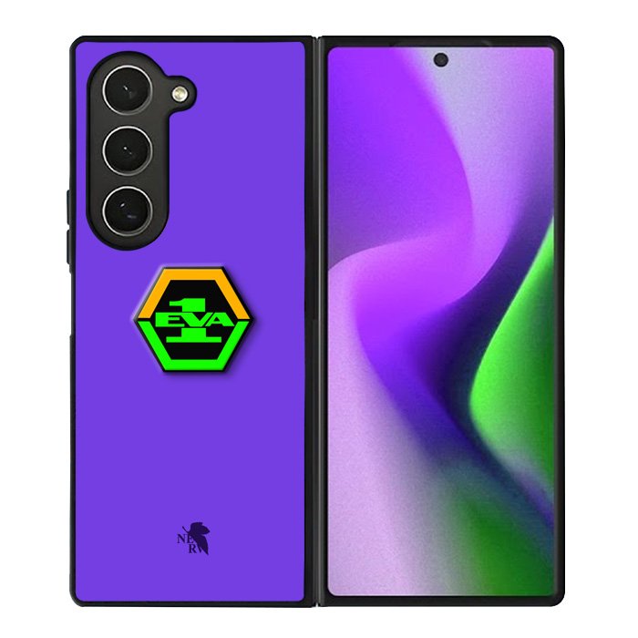 Evangelion EVA 01 2nd Samsung Galaxy Z Fold 6 Case