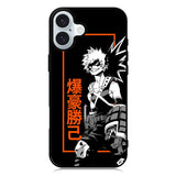 Bakugou My Hero Academia iPhone 16 Plus Case