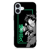 Deku My Hero Academia 3rd iPhone 16 Plus Case