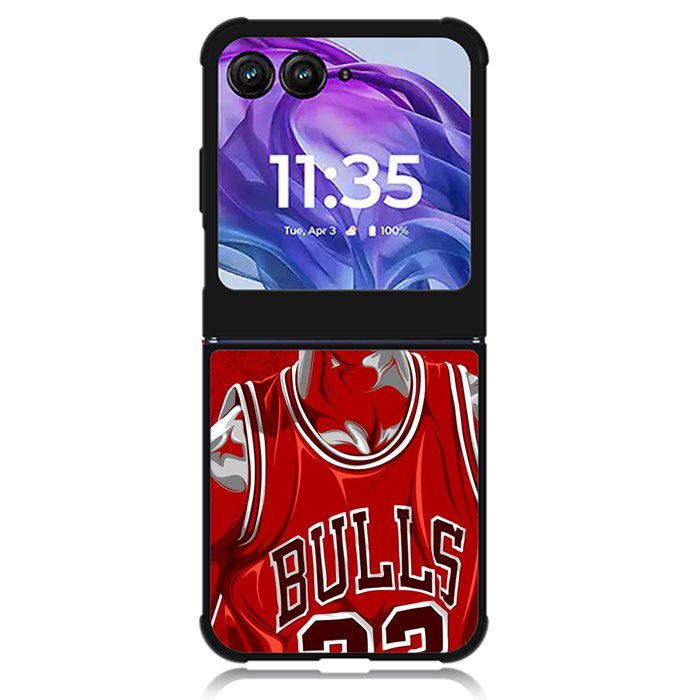 Michael Jordan Art Motorola Moto Razr Plus 2024 , Moto Razr+ 2024 Case