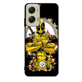 Pittsburgh Steelers Deadpool Motorola Moto G Stylus 5G 2024 Case