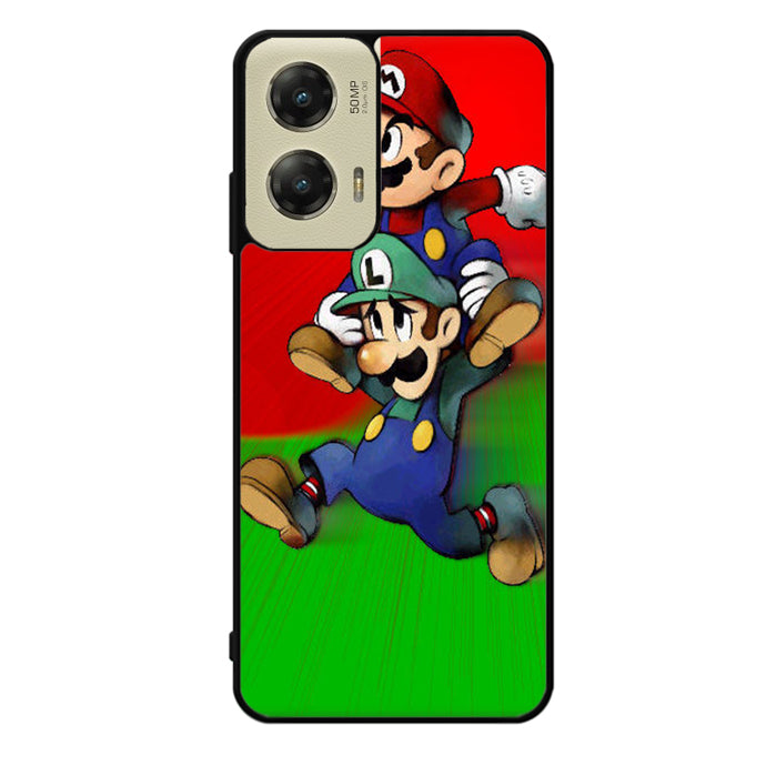 Luigi Mario Cute Cartoon Motorola Moto G Stylus 5G 2024 Case