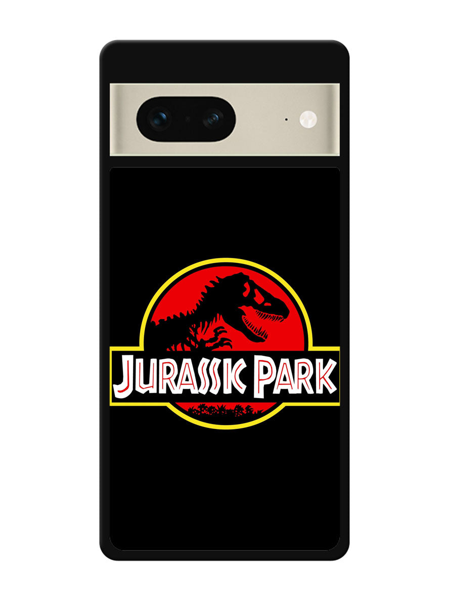 Jurassic Park Movie Plate vintage 4 Google Pixel 7 Case
