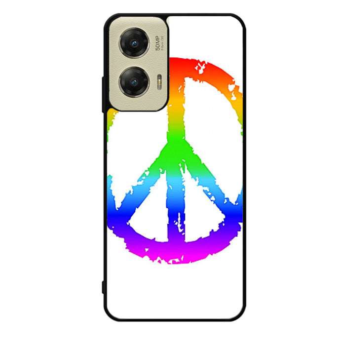 60S Peace Sign Logo Motorola Moto G Stylus 5G 2024 Case