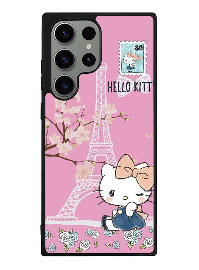 Hello Kitty Eiffel Samsung Galaxy S23 Ultra 5G Case