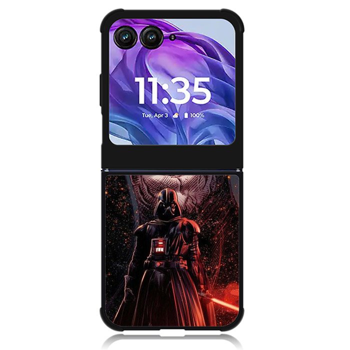 Star Wars Darth Vader And The Master Motorola Moto Razr Plus 2024 , Moto Razr+ 2024 Case