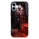 Star Wars Darth Vader And The Master iPhone 16 Plus Case