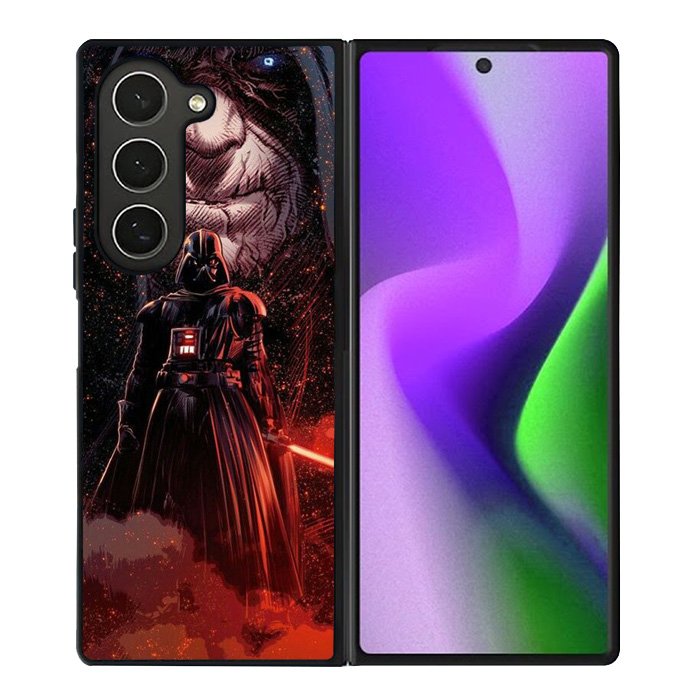 Star Wars Darth Vader And The Master Samsung Galaxy Z Fold 6 Case