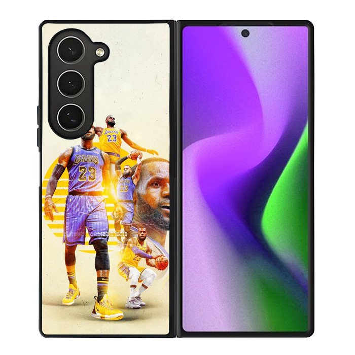 Lebron James Art Photos Samsung Galaxy Z Fold 6 Case