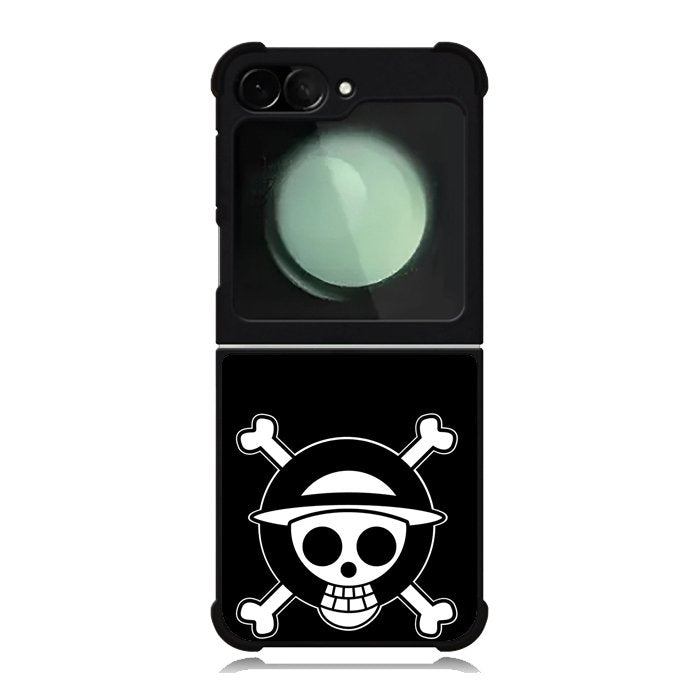 One Piece Logo Black Samsung Galaxy Z Flip 6 Case