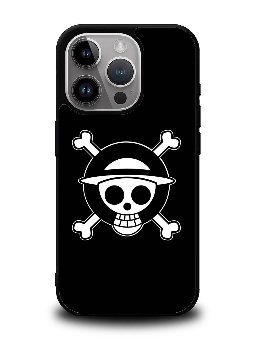 One Piece Logo Black iPhone 16 Pro Max Case