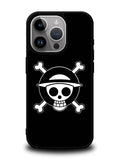 One Piece Logo Black iPhone 16 Pro Case