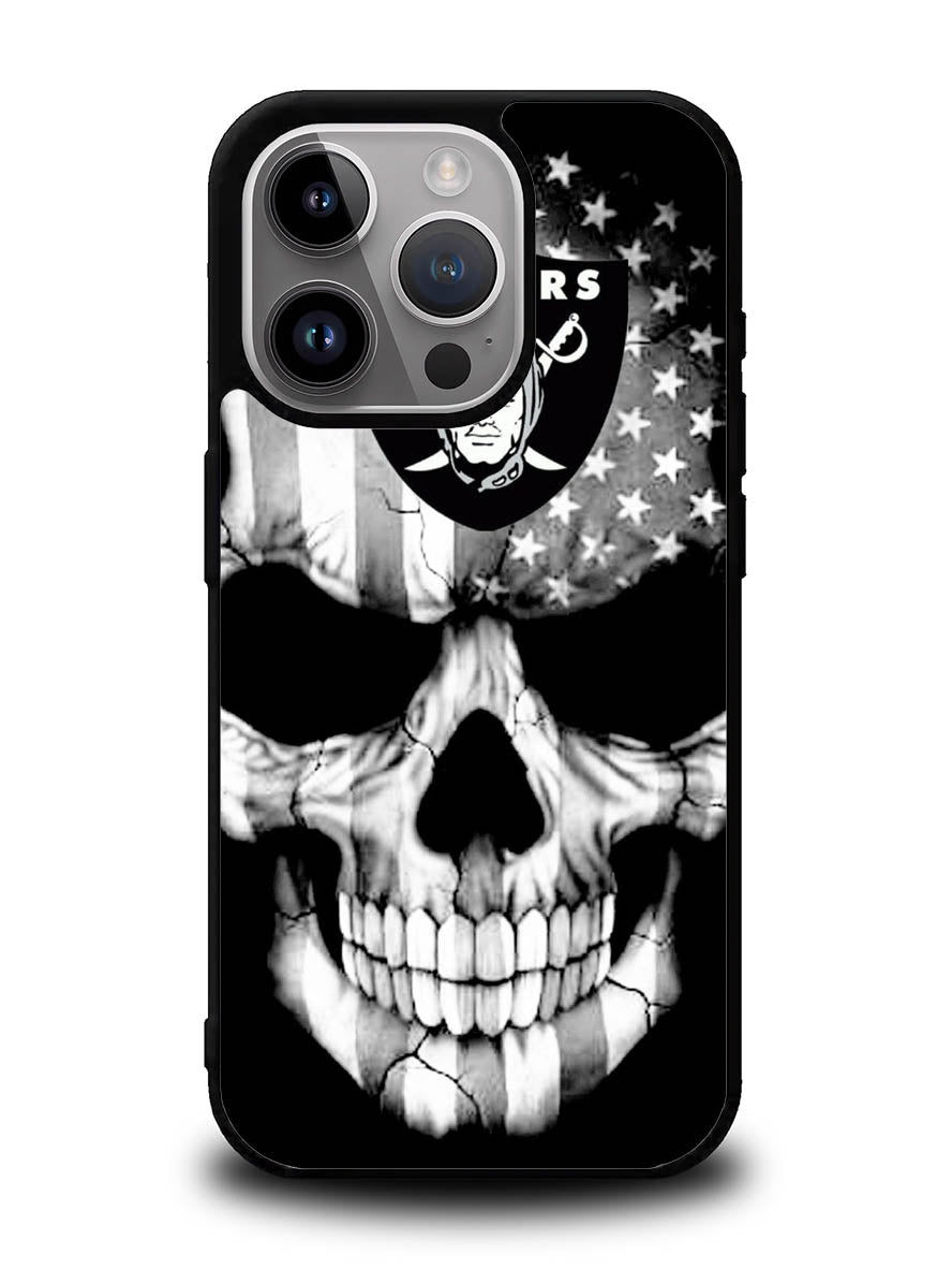 Skull Oakland Raiders iPhone 16 Pro Max Case