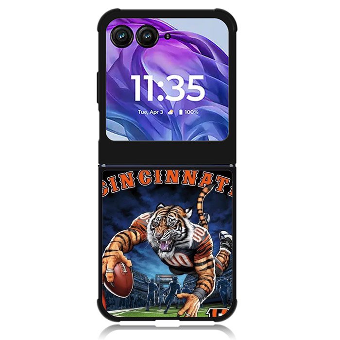 Cincinnati Bengals Pride Since 1968 Motorola Moto Razr Plus 2024 , Moto Razr+ 2024 Case