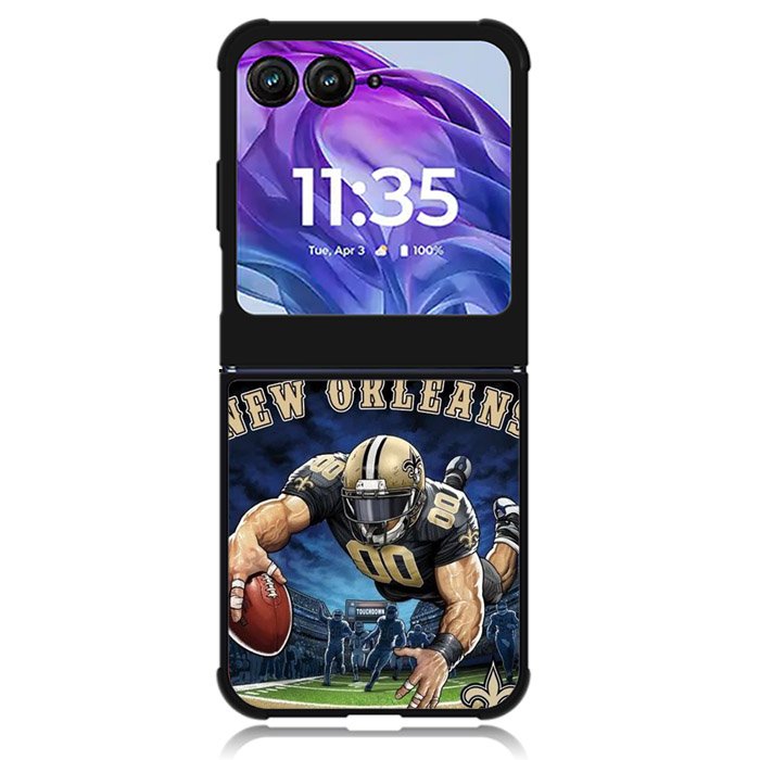 New Orleans Saints Pride 1967 Motorola Moto Razr Plus 2024 , Moto Razr+ 2024 Case