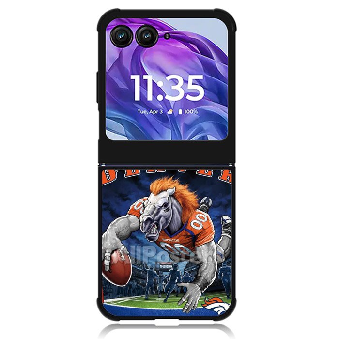 Denver Broncos Pride Since 1960 Motorola Moto Razr Plus 2024 , Moto Razr+ 2024 Case