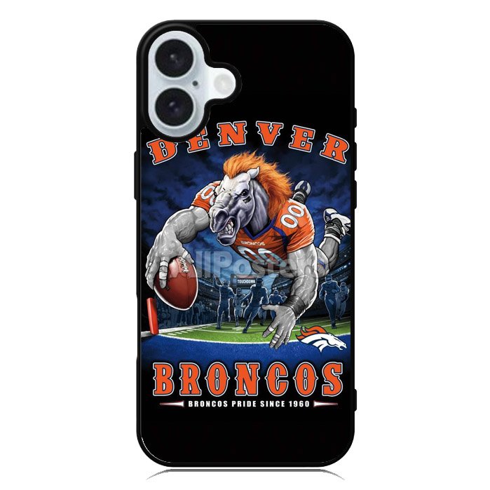 Denver Broncos Pride Since 1960 iPhone 16 Plus Case