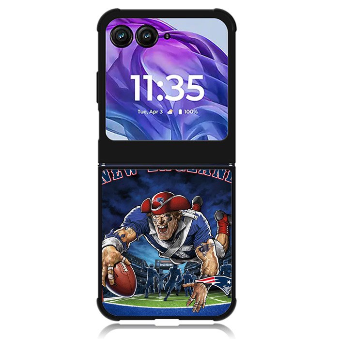 New England Patriots Pride Since 1960 Motorola Moto Razr Plus 2024 , Moto Razr+ 2024 Case