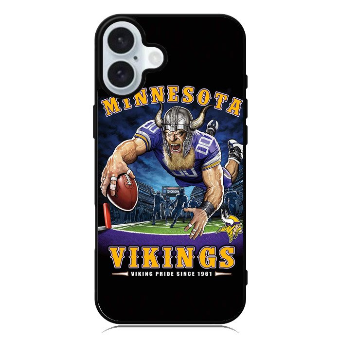 Minnesota Vikings Pride Since 1961 iPhone 16 Plus Case