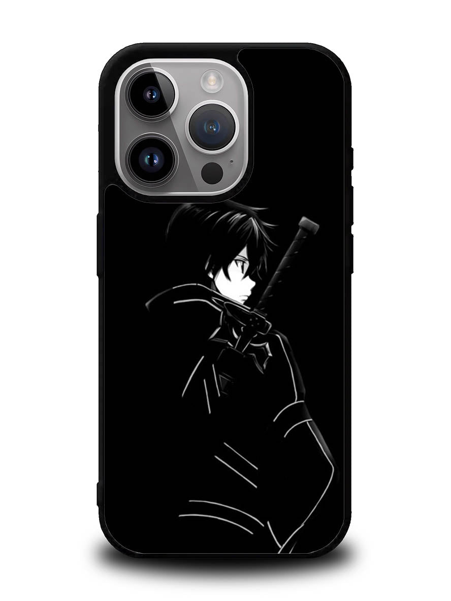 Sword Art Online Kirito Silouete Anime Lovers iPhone 16 Pro Max Case