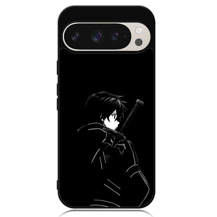 Sword Art Online Kirito Silouete Anime Lovers Google Pixel 9 | Pixel 9 Pro Case