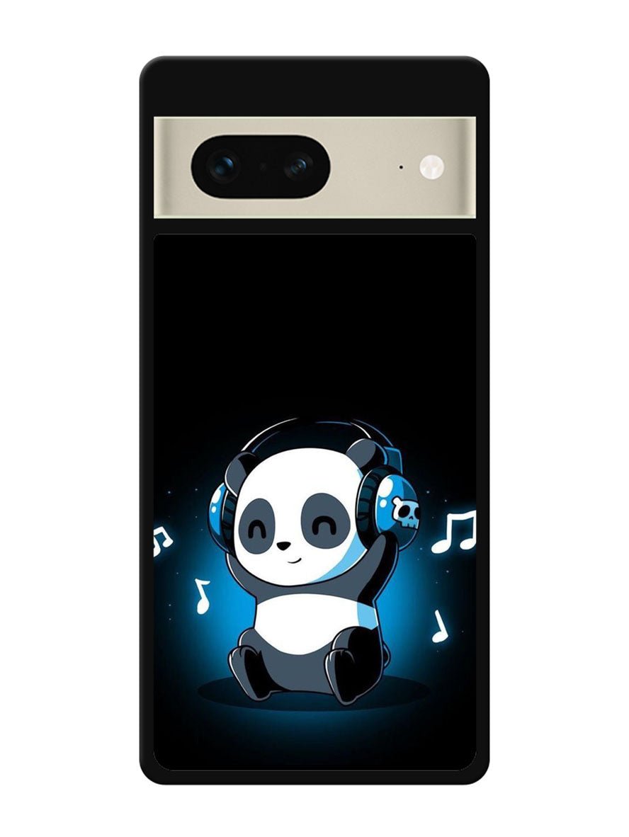 Panda Cute Music Google Pixel 7 Case