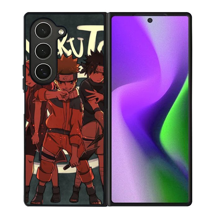 Naruto Poster Samsung Galaxy Z Fold 6 Case