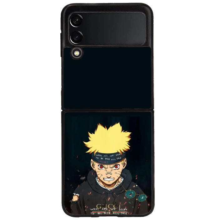 Uzumaki Naruto Hypebeast Samsung Galaxy Z Flip 4 5G 2022 Case