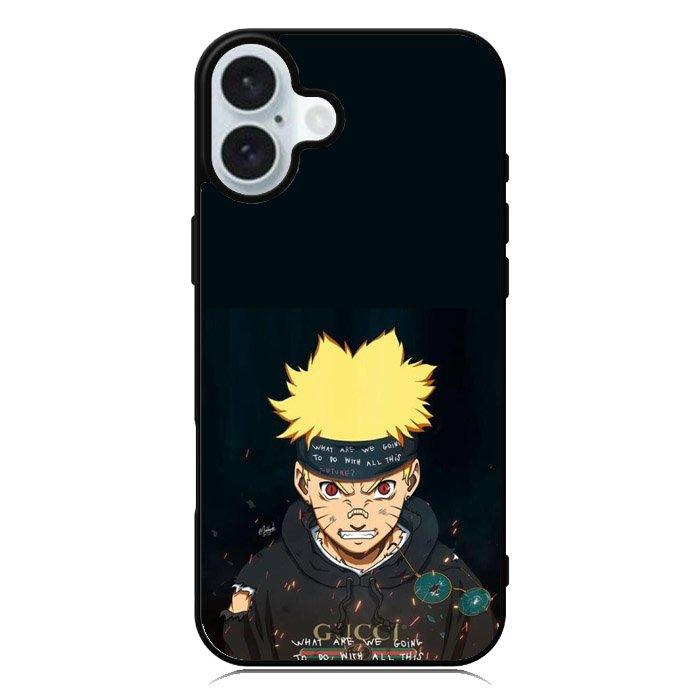 Uzumaki Naruto Hypebeast iPhone 16 Case