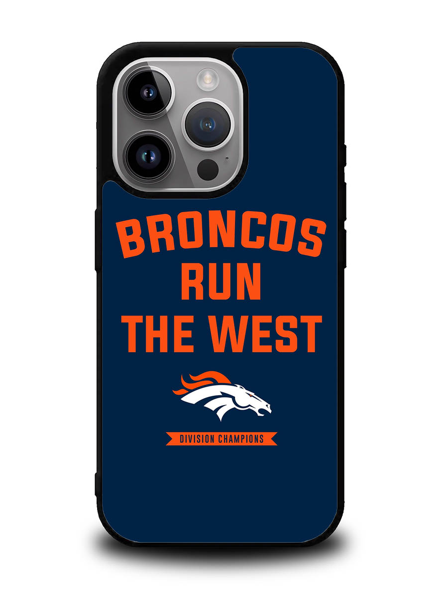 Denver Broncos Run The West iPhone 16 Pro Case