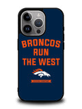 Denver Broncos Run The West iPhone 16 Pro Case