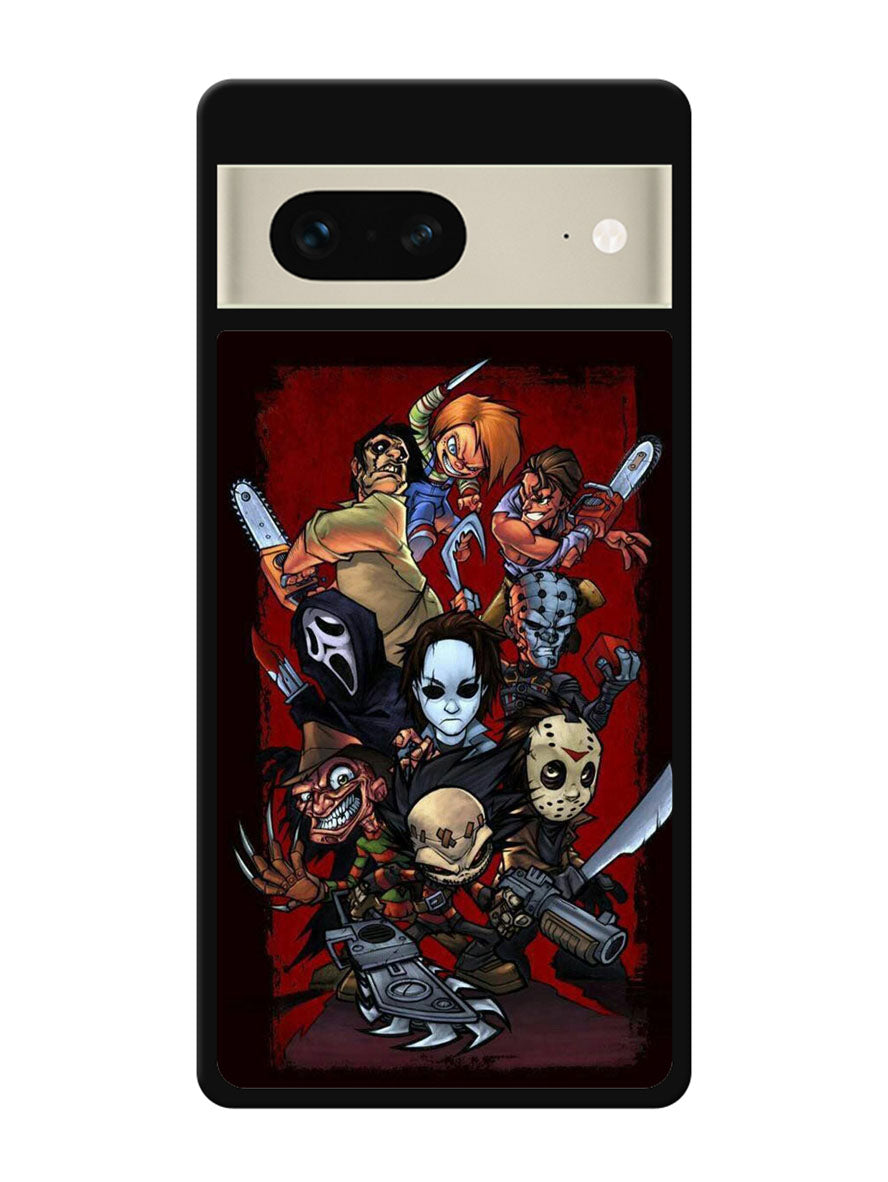 Classic Horror Movie Villains Google Pixel 7 Case