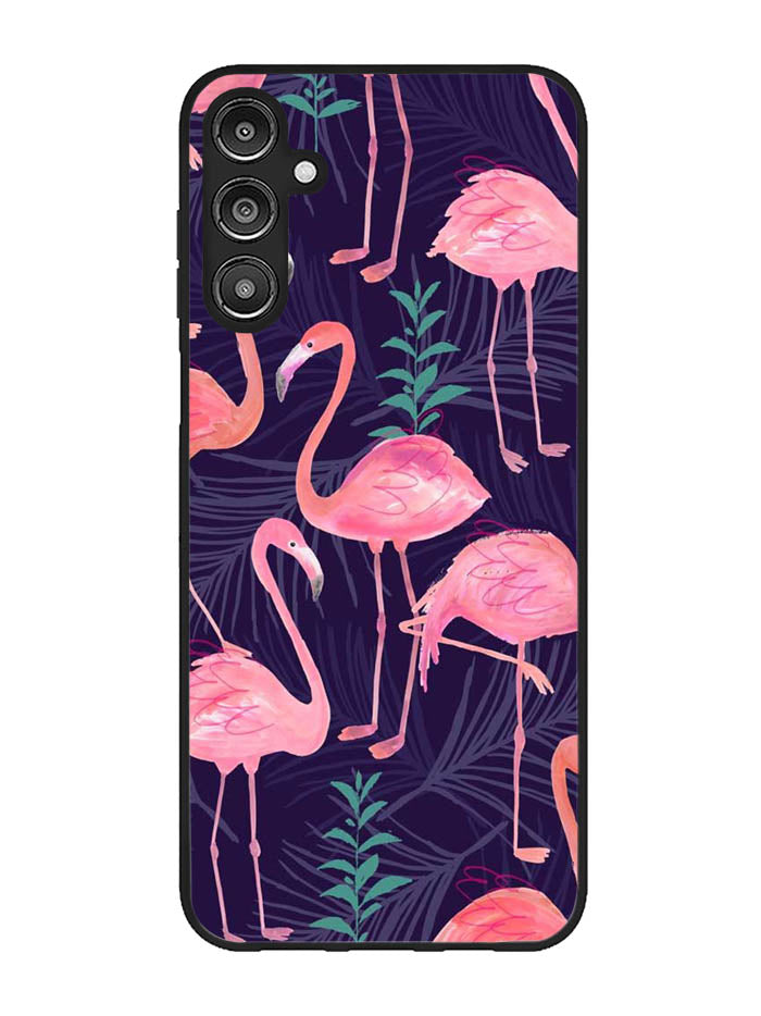 Flamingo Purple Pattern Samsung Galaxy A14 5G Case