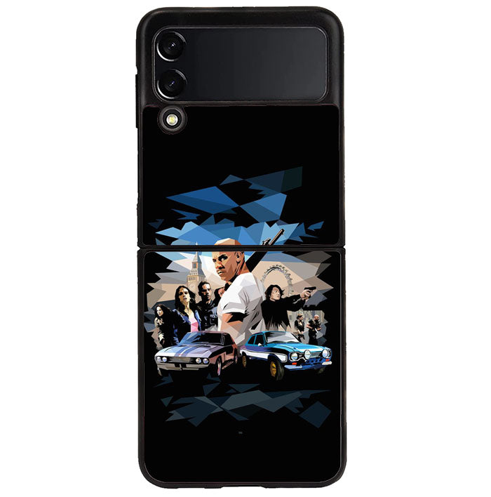 The Fast And Furious 9 Art Painting Samsung Galaxy Z Flip 4 5G 2022 Case