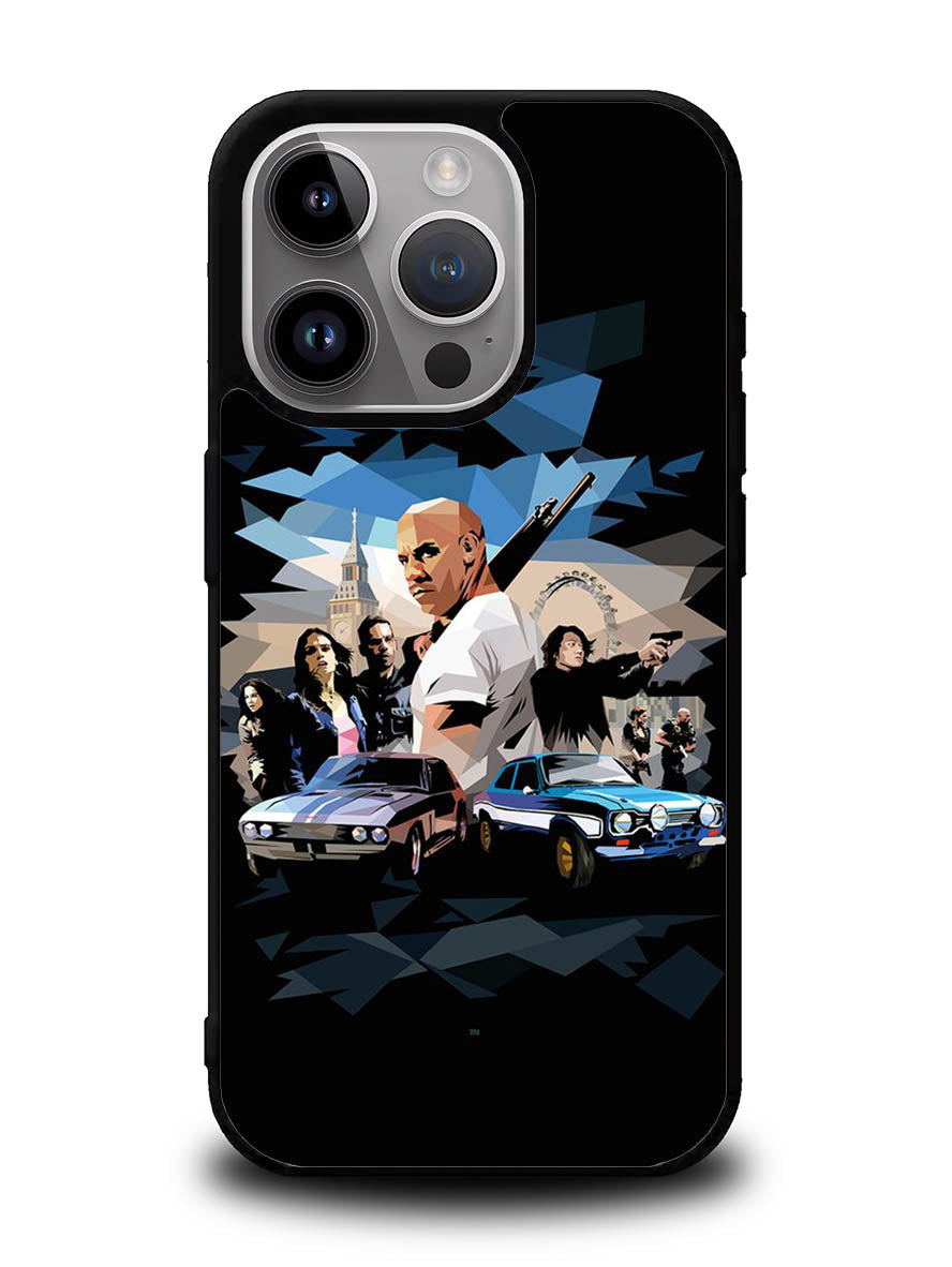 The Fast And Furious 9 Art Painting iPhone 16 Pro Max Case