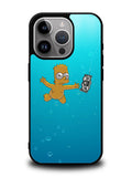 Bart Simpsons Nevermind Nirvana iPhone 16 Pro Case