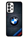 Bmw Logo Leather Samsung Galaxy A53 5G Case