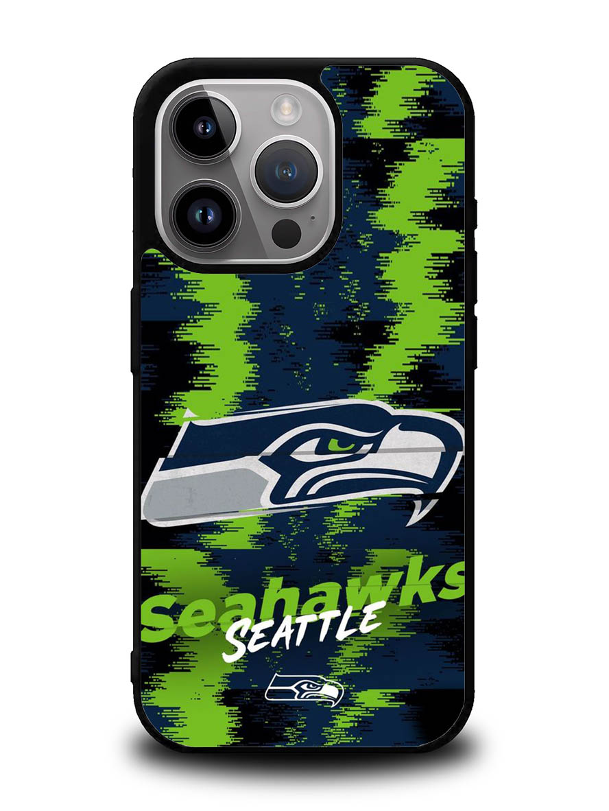 Seattle Seahawks NFL Team Logo iPhone 16 Pro Max Case