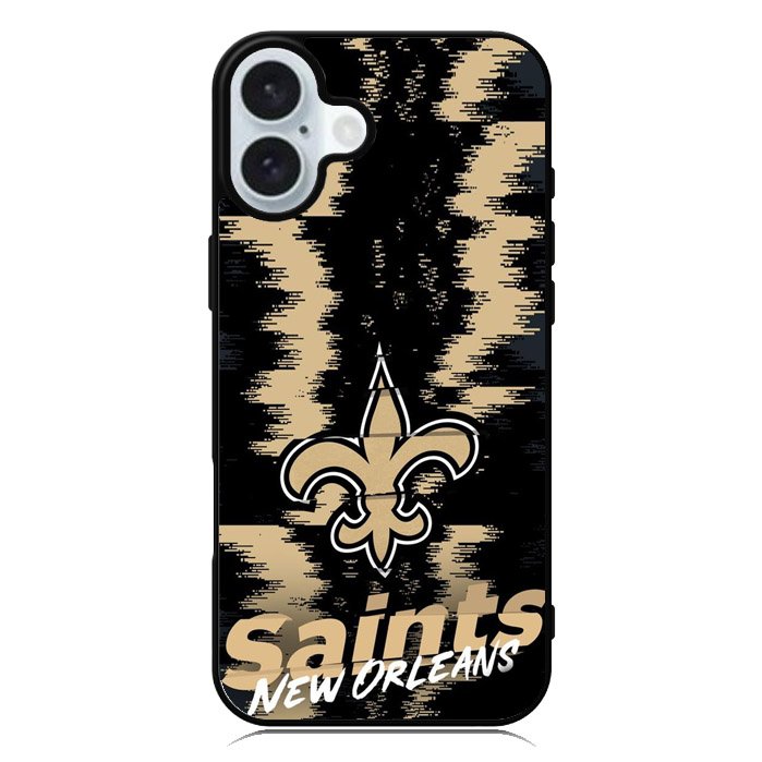 New Orleans Saints NFL Team Logo iPhone 16 Case